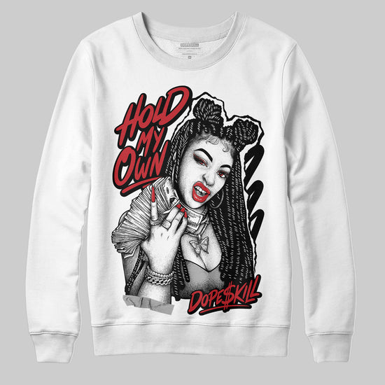 Jordan 11 Retro Low Bred (2025) DopeSkill Sweatshirt New H.M.O Graphic Streetwear - White