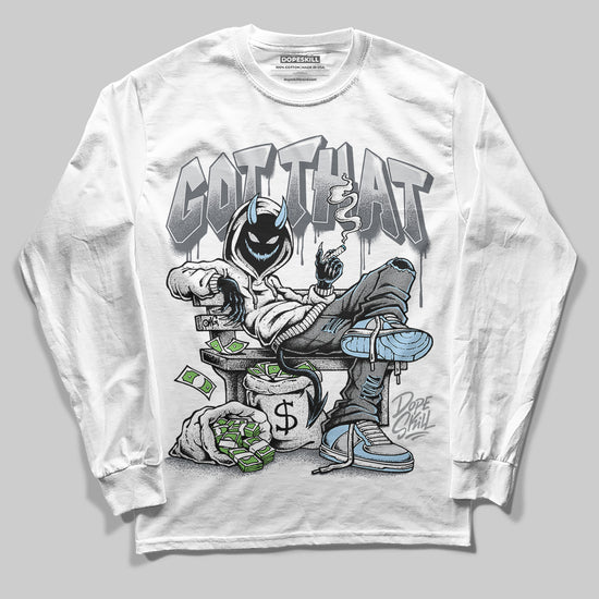 Jordan 5 Retro Wolf Grey (2026) DopeSkill Long Sleeve T-Shirt Got That Graphic Streetwear - White