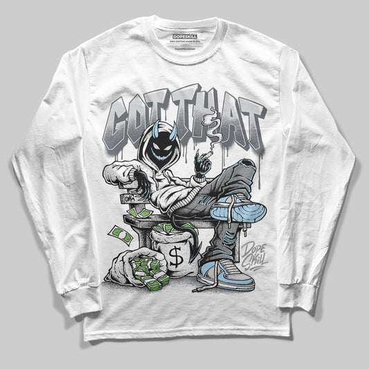 Jordan 5 Retro Wolf Grey (2026) DopeSkill Long Sleeve T-Shirt Got That Graphic Streetwear - White