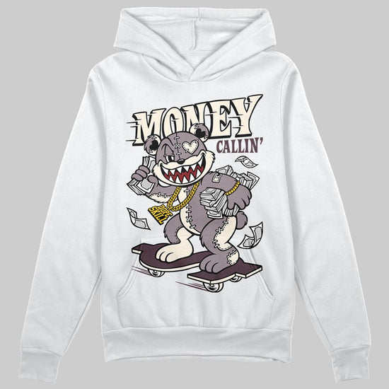 A Ma Maniére x Air Jordan 6 Retro “Smoky Mauve”⁠ DopeSkill Hoodie Sweatshirt Money Callin' Graphic Streetwear - White