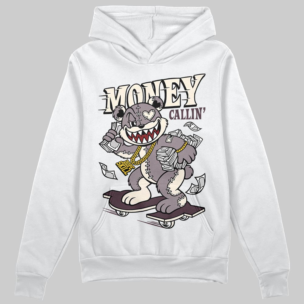 A Ma Maniére x Air Jordan 6 Retro “Smoky Mauve”⁠ DopeSkill Hoodie Sweatshirt Money Callin' Graphic Streetwear - White