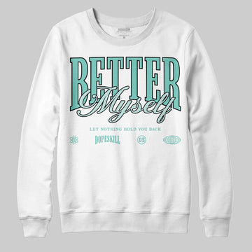 Jordan 11 Low "Igloo" DopeSkill Sweatshirt Better Myself Graphic Streetwear - White