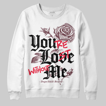Asics Gel-Cumulus 16 "Port Royal" DopeSkill Sweatshirt You’re Lost Without Me Graphic Streetwear - White 