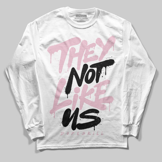 Jordan 5 OG “35th Anniversary” DopeSkill Long Sleeve T-Shirt They Not Like Us Graphic Streetwear - White