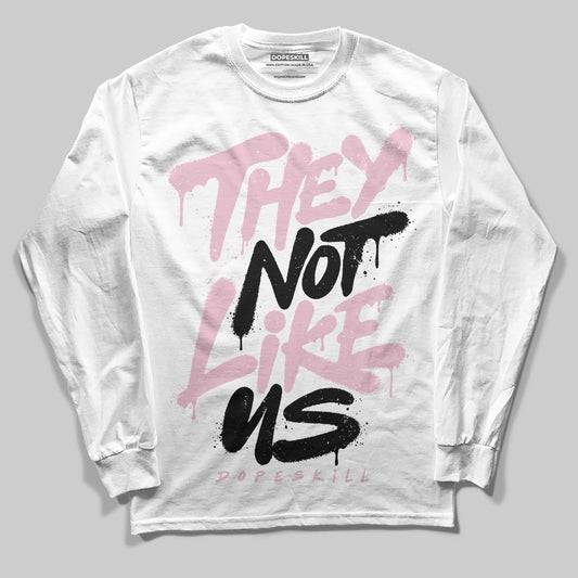 Jordan 5 OG “35th Anniversary” DopeSkill Long Sleeve T-Shirt They Not Like Us Graphic Streetwear - White