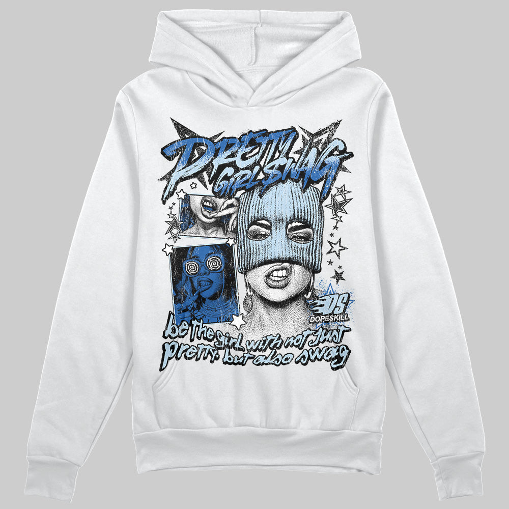 Jordan 11 Low “Space Jam” DopeSkill Hoodie Sweatshirt Pretty Girl Swag Graphic Streetwear - White