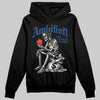 Royal Blue Sneakers DopeSkill Hoodie Sweatshirt Ambition Graphic Streetwear - Black