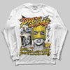 Jordan 4 Thunder DopeSkill Long Sleeve T-Shirt Pretty Girl Swag Graphic Streetwear - White