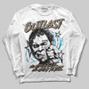 Jordan 3 GS “We Outside” DopeSkill Long Sleeve T-Shirt Outlast Graphic Streetwear - White
