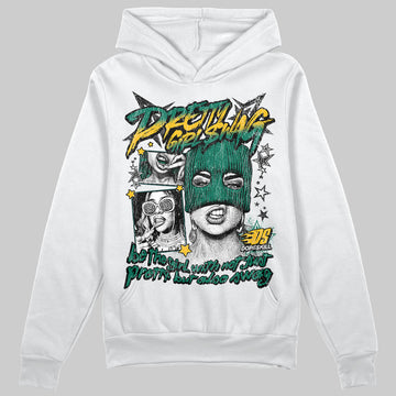 Jordan 4 Retro Oxidized Green DopeSkill Hoodie Sweatshirt Pretty Girl Swag Graphic Streetwear - White