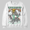 SB Dunk Low Rodeo Tourmaline DopeSkill Sweatshirt Threat Graphic Streetwear - White
