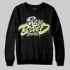 Jordan 4 GS “Light Lemon Twist” DopeSkill Sweatshirt Rare Breed Type Graphic Streetwear - Black