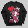 Diesel Pink S - Serendipity Pro-X1 Trainers DopeSkill Long Sleeve T-Shirt Love Sick Graphic Streetwear - Black