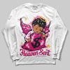 Rick RO Pink Leather Sneakers DopeSkill Long Sleeve T-Shirt Heaven Sent Graphic