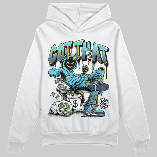 Jordan 11 Retro Gamma Blue (2025) DopeSkill Hoodie Sweatshirt Got That Graphic Streetwear - White