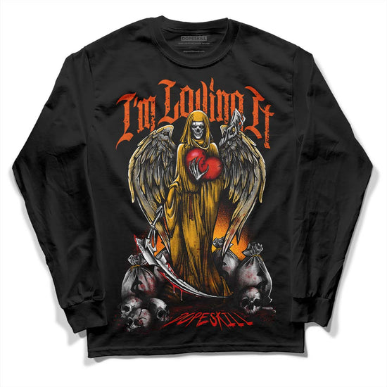 Dunk Low Championship Goldenrod (2021) DopeSkill Long Sleeve T-Shirt New I'm Loving It Graphic Streetwear - Black