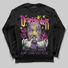 PURPLE Sneakers DopeSkill Long Sleeve T-Shirt Drip Harder Graphic Streetwear - black