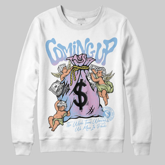 Jordan 5 “Year of the Snake” DopeSkill Sweatshirt Money Bag Coming Up Graphic Streetwear - White