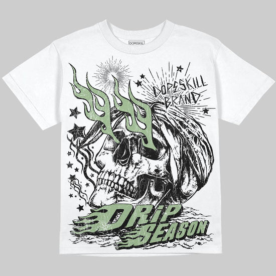 Jordan 4 Retro “Seafoam” DopeSkill Oversize Print T-Shirt Drip Season Graphic Streetwear