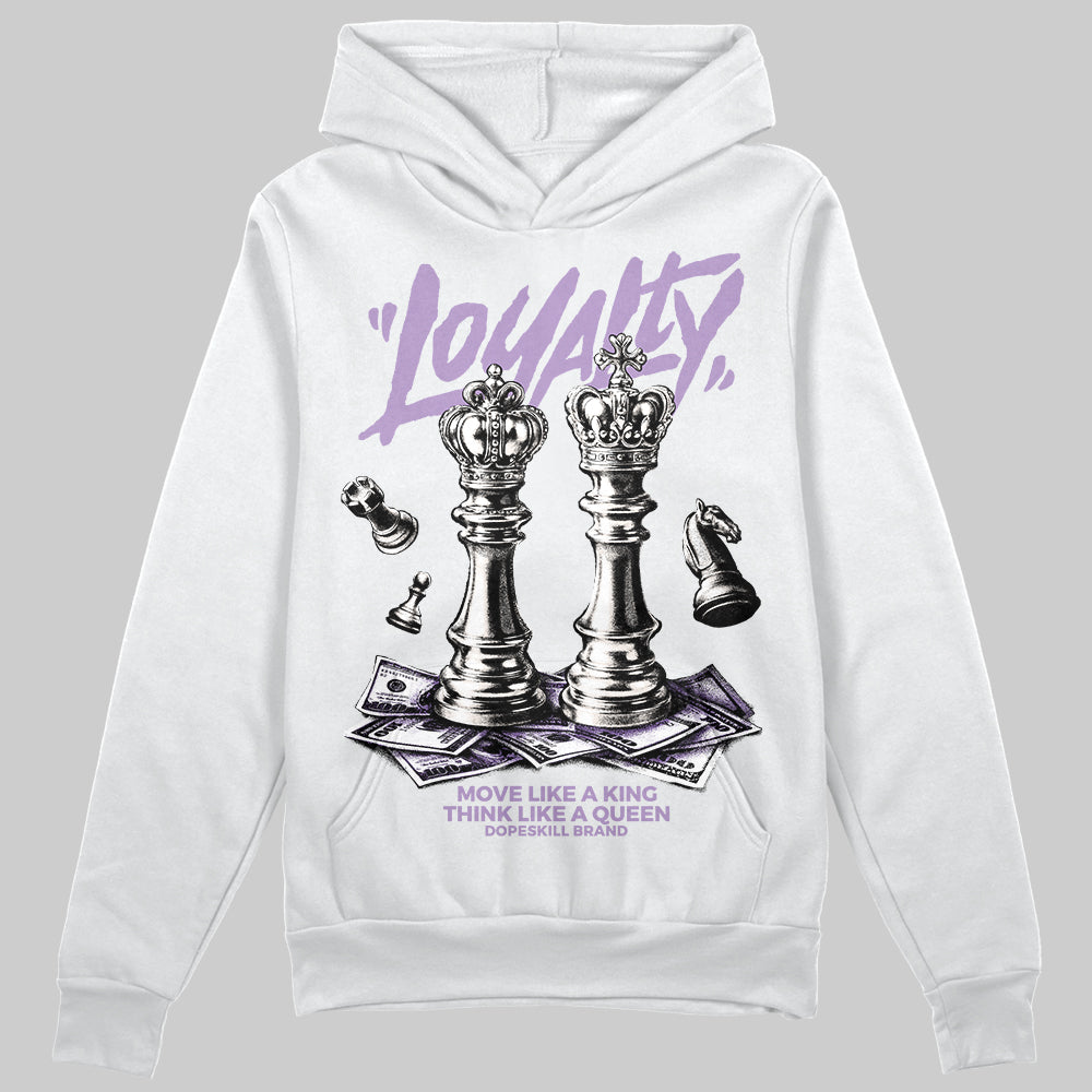 Jordan 10 WMNS “Hydrangeas” DopeSkill Hoodie Sweatshirt Loyalty Graphic Streetwear - White 