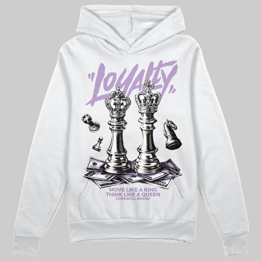 Jordan 10 WMNS “Hydrangeas” DopeSkill Hoodie Sweatshirt Loyalty Graphic Streetwear - White 