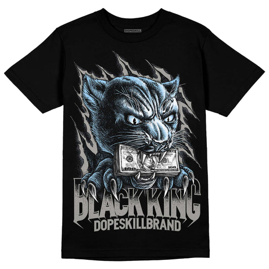 Jordan 6 Retro Cool Grey DopeSkill T-Shirt Black King Graphic Streetwear - Black