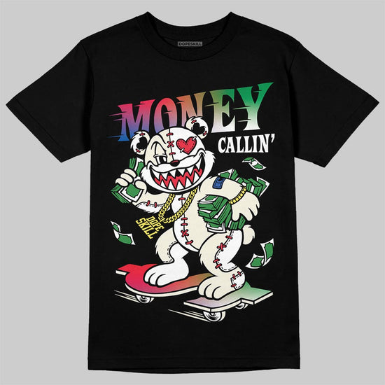 Jordan 11 City Pack “285” Atlanta DopeSkill T-Shirt Money Callin' Graphic Streetwear - Black