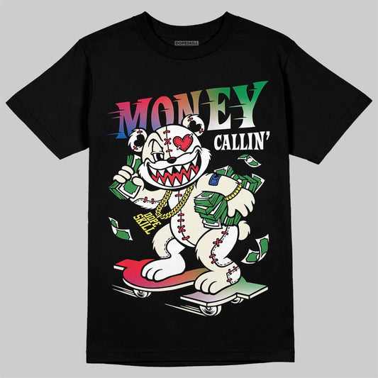 Jordan 11 City Pack “285” Atlanta DopeSkill T-Shirt Money Callin' Graphic Streetwear - Black