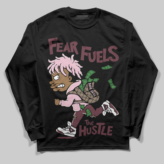Asics Gel-Cumulus 16 "Port Royal" DopeSkill Long Sleeve T-Shirt Fear Fuels The Hustle Graphic Streetwear - black