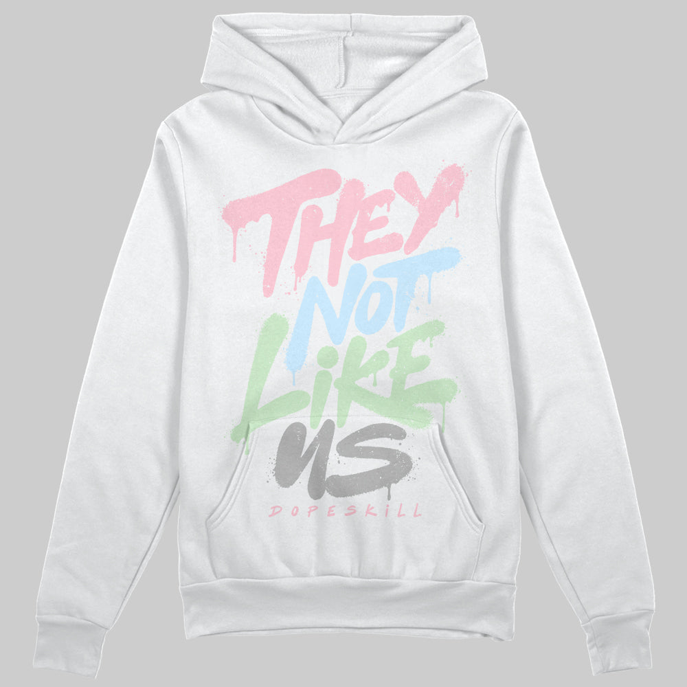 Jordan 4 Retro Valentine's Day (2026) (GS) DopeSkill Hoodie Sweatshirt They Not Like Us Graphic Streetwear - White 