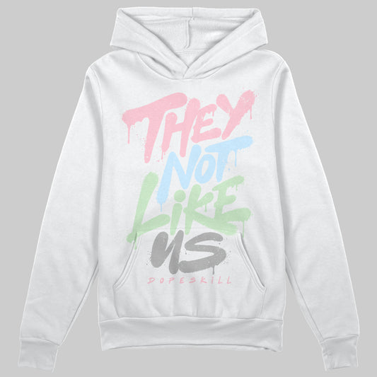 Jordan 4 Retro Valentine's Day (2026) (GS) DopeSkill Hoodie Sweatshirt They Not Like Us Graphic Streetwear - White 
