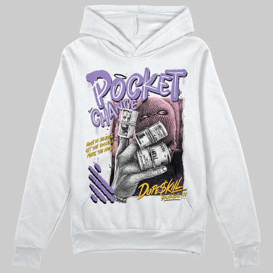 Jordan 11 "Mojave" DopeSkill Hoodie Sweatshirt Pocket Change Graphic Streetwear - White 