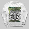 Foamposite Pro 'Pine Green' DopeSkill Long Sleeve T-Shirt Distorted Realms\ Graphic Streetwear - White