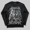 Jordan 5 Retro Wolf Grey (2026) DopeSkill Long Sleeve T-Shirt No Fear Graphic Streetwear - black