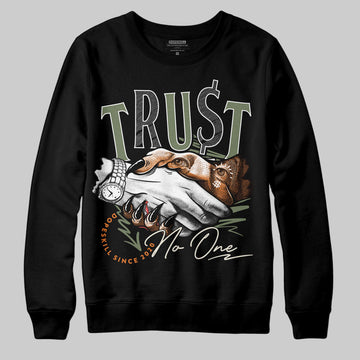 Jordan 4 Retro OG SP Undefeated (2025) DopeSkill Sweatshirt Trust No One Graphic Streetwear - black