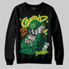 Green  Sneakers DopeSkill Sweatshirt Grind Pray Graphic Streetwear - Black