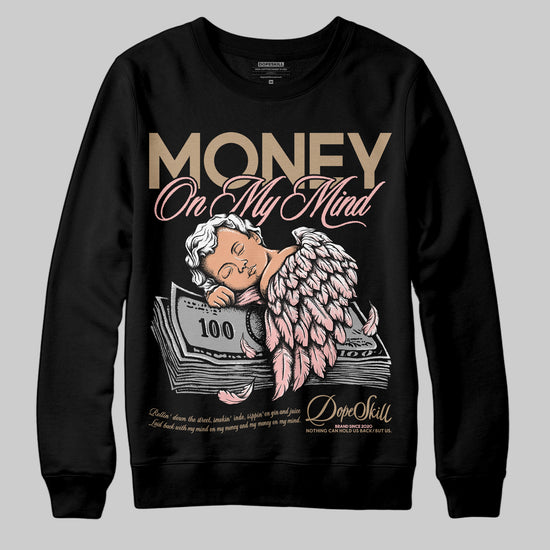 Nike Air Force 1 Low Canvas “Linen” DopeSkill Sweatshirt MOMM Graphic Streetwear - Black