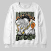 Jordan 4 Retro OG SP Undefeated (2025) DopeSkill Sweatshirt Sorry I've Been Trappin Graphic Streetwear - White