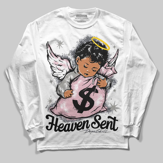 Air Max 95 OG “Pink Foam” DopeSkill Long Sleeve T-Shirt Heaven Sent Graphic Streetwear - White