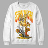 Yellow Sneakers DopeSkill Sweatshirt Stay High Graphic Streetwear - White