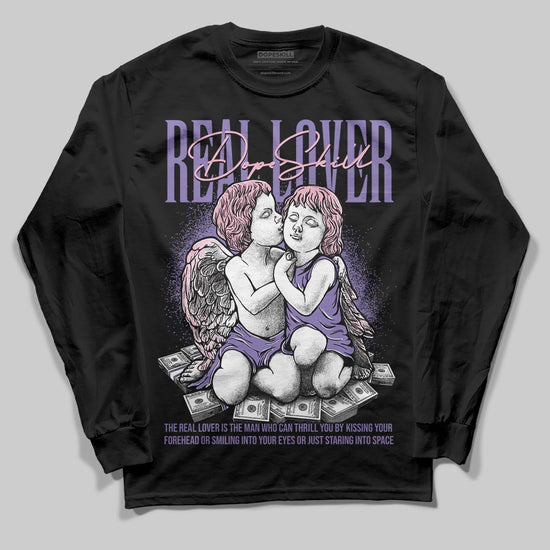 Jordan 11 "Mojave" DopeSkill Long Sleeve T-Shirt Real Lover Graphic Streetwear - Black