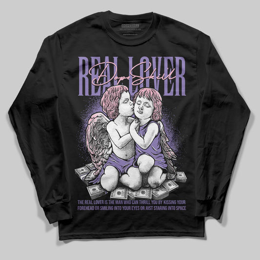 Jordan 11 "Mojave" DopeSkill Long Sleeve T-Shirt Real Lover Graphic Streetwear - Black
