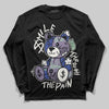 Jordan 1 Retro Low OG Zion Williamson Voodoo Alternate DopeSkill Long Sleeve T-Shirt Smile Through The Pain Graphic Streetwear - Black