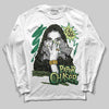 Foamposite Pro 'Pine Green' DopeSkill Long Sleeve T-Shirt NPC Graphic Streetwear - White