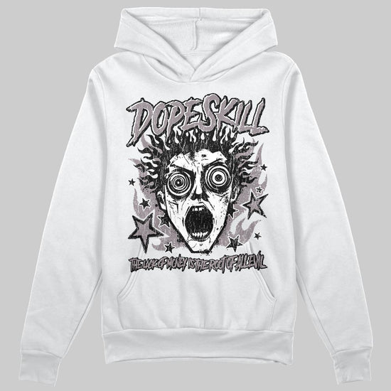 A Ma Maniére x Air Jordan 6 Retro “Smoky Mauve”⁠ DopeSkill Hoodie Sweatshirt Root of Evil Graphic Streetwear - White