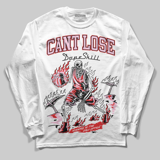 Awake NY x Air Jordan 5 Arctic Pink DopeSkill Long Sleeve T-Shirt Cant Lose Graphic Streetwear - White 