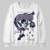 Jordan 1 Retro Low OG Zion Williamson Voodoo Alternate DopeSkill Sweatshirt Nevermind Graphic Streetwear - White