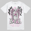 Jordan 4 WMNS “Orchid” DopeSkill T-Shirt Angels Graphic Streetwear - White 