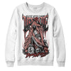 Jordan 13 “Dune Red” DopeSkill Sweatshirt Life or Die Graphic Streetwear - WHite