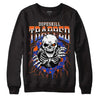 Dunk Low Futura Orange Blaze DopeSkill Sweatshirt Trapped Halloween Graphic Streetwear - Black